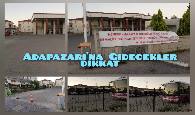 Adapazarı’na Gidecekler Dikkat Bu Haber Sizin İçin 