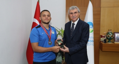 Genç Başpehlivan “Hedefim Altın Kemer” dedi