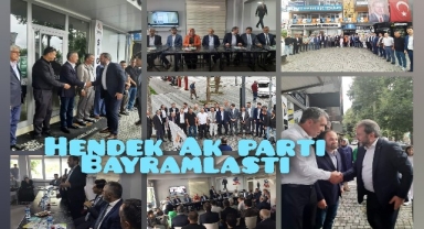 Hendek Ak Parti Bayramlaştı