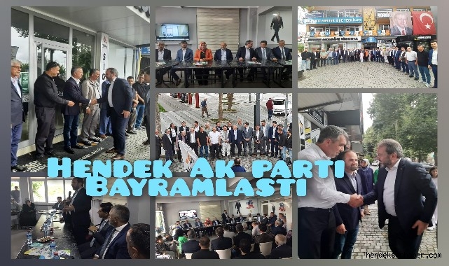 Hendek Ak Parti Bayramlaştı