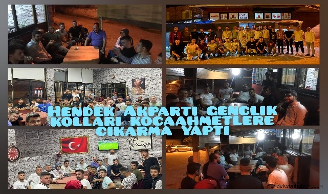 Hendek Ak Parti Gençlik Kolları Kocaahmetlere Çıkarma Yaptı