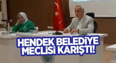 Hendek Belediye Meclisi Karıştı Başkan Turgut Babaoğlu'ndan Şok Kınama