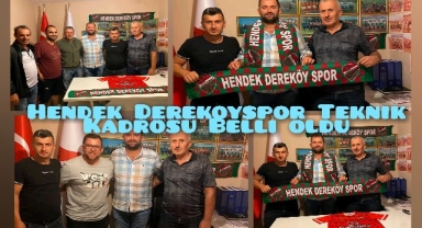 Hendek Dereköyspor'un Teknik Kadrosu Belli Oldu