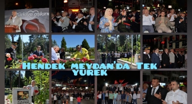 HENDEK MEYDAN DA TEK YÜREK OLDU