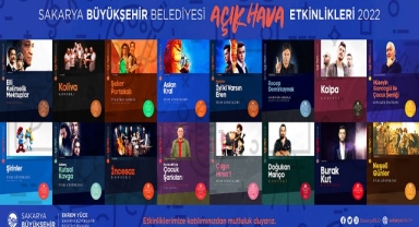 Sakarya Büyükşehir Açık Hava Etkinlikleri Millet Bahçesi'nde başlıyor