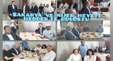 SAKARYA VE NİJER YATIRIM HEYETİ, HENDEK'TE BULUŞTU