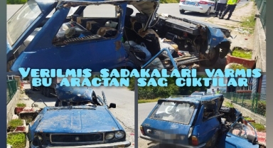 Verilmiş Sadakaları Varmış Bu Araçtan Sağ Çıktılar