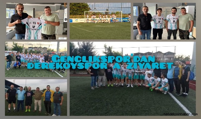 Gençlikspor'dan Dereköyspor'a ziyaret