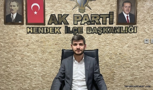Hendek Ak Parti Gençlik Kolları Başkanı Ömer İbrahimbaş’dan 17 Ağustos Mesajı