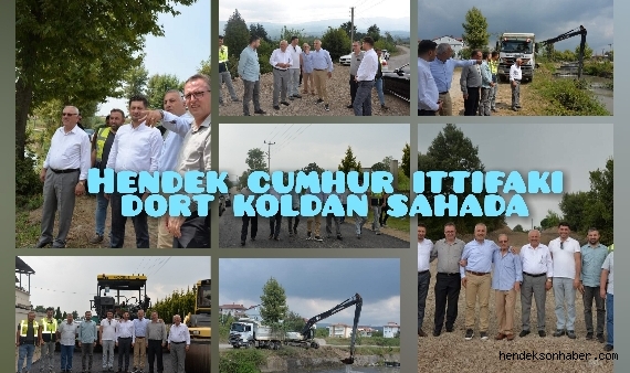 Hendek Cumhur İttifakı Dört Koldan Sahada