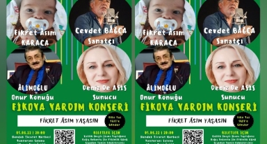 'HENDEK^TE CEVDET BAĞCA KONSERİNE DAVET