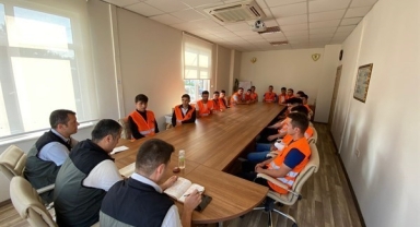 Hendek'te İşe Yeni Alınan Orman İşçileri Göreve Başladı