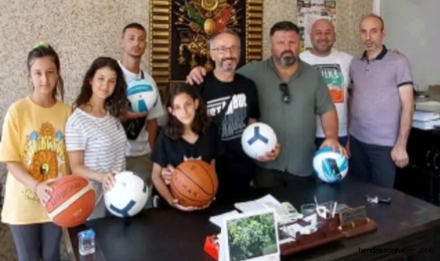 Hendekli Gurbetçi Çocukları Sevindirdi