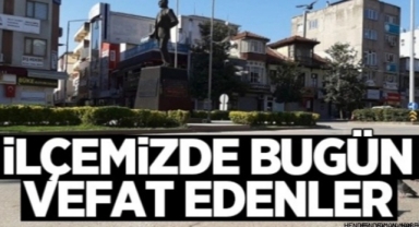 İlçemiz Hendek'te Bugün Vefat Edenler 02.08 .2022