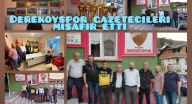 Kısıtlı Bütçeyle Harikalar Yaratan Dereköyspor Gazetecileri Misafir Etti  