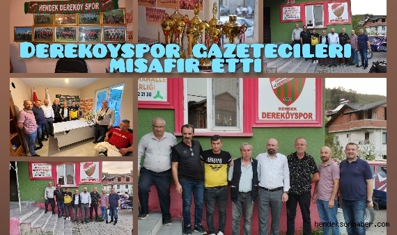 Kısıtlı Bütçeyle Harikalar Yaratan  Dereköyspor Gazetecileri Misafir Etti  