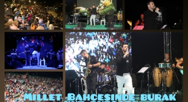 Millet Bahçesi'nde Burak Kut coşkusu
