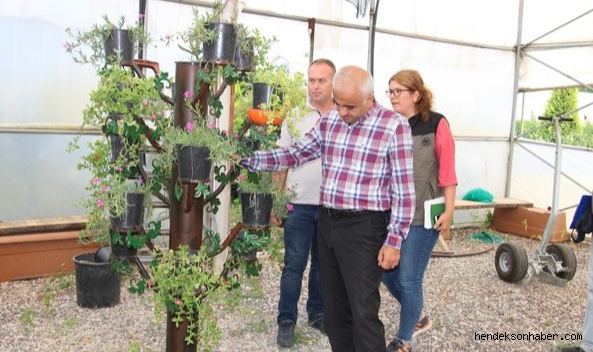 Sakarya Orman Bölge Müdürü Ziya Polat,Hendek Fidanlık Şefliğini ziyaret etti.
