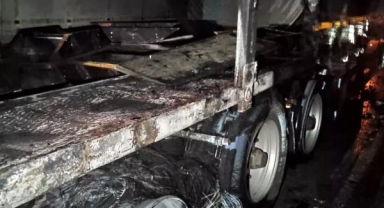 Tır Sürücüsünün Dikkati Faciayı Önledi