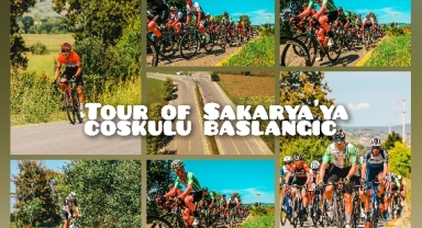 Tour of Sakarya'ya coşkulu başlangıç: 80 yıldız sporcuyla bu bir ilk