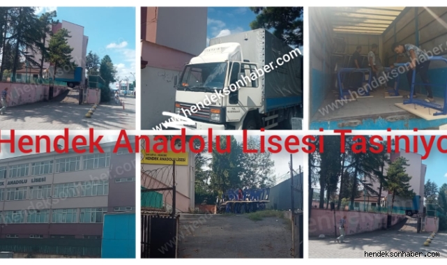 Hendek Anadolu Lisesi Taşınıyor