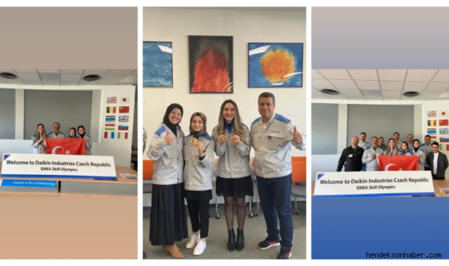 Hendek Daikin Ekibi Çek Cumhuriyetinde  Birinci oldu