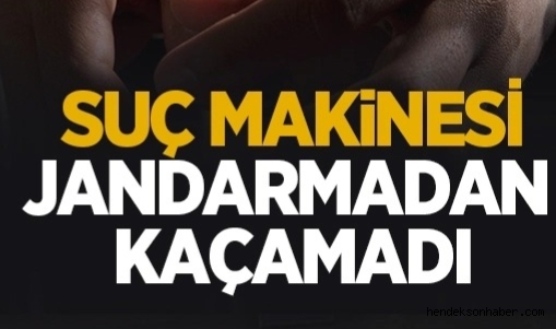 Hendek Jandarmadan Suç Makinesine Operasyon