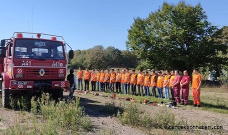 Hendek Orman İşletme Müdürlüğünde Yangın Eğitimi