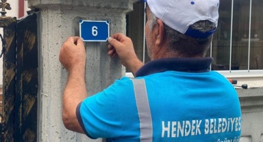 HENDEK'TE ANA CADDELER SOKAKLAR VE KAPI NUMARALARI GÜNCELLENİYOR
