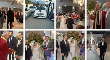 Samet Ve Tuğçe Masal Gibi Düğünle Mutluluğa Evet Dedi