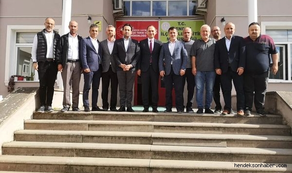 Sofu'dan  Engin Kahraman'a Hayırlı Olsun Ziyareti 