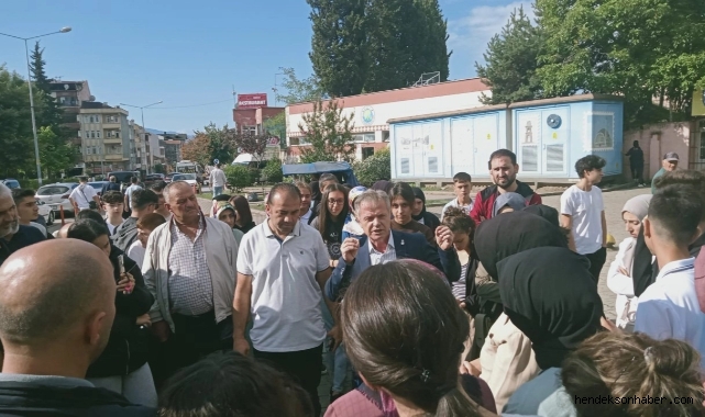 Zafer Partisi Sakarya İl Başkanı Bahar'dan  Hendek Anadolu Lisesi Öğrencilerine Destek