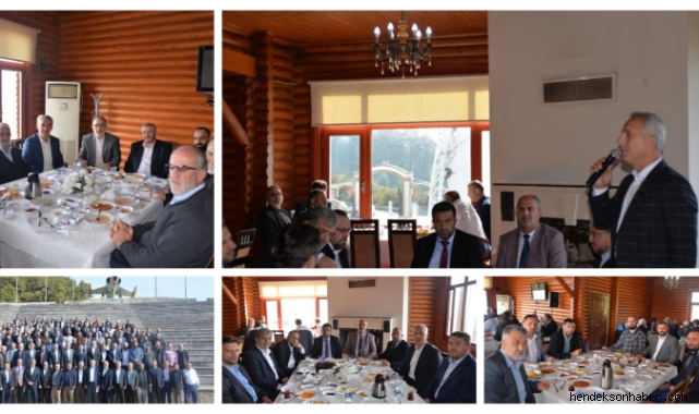 BAŞKAN TURGUT BABAOĞLU DİN GÖREVLİLERİYLE BULUŞTU