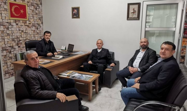 GAZETECİLERDEN ALİ KEMAL SOFU'YA ZİYARET