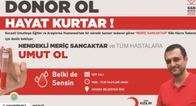 HAYDİ, HENDEK, KAN BAĞIŞINA