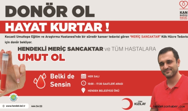HAYDİ, HENDEK, KAN BAĞIŞINA