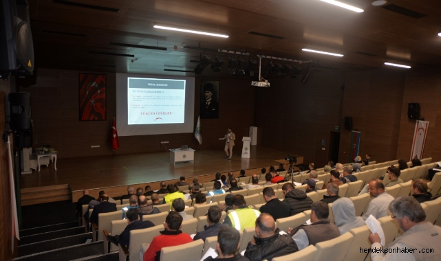 HENDEK BELEDİYESİNDE İSG EĞİTİMLERİ SÜRÜYOR