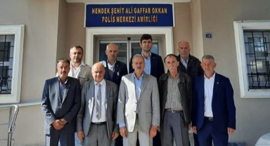 Hendek Emniyet Müdürü Eyigün'e Hayırlı Olsun Ziyareti