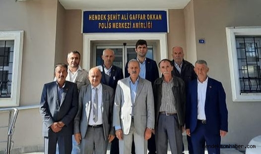 Hendek Emniyet Müdürü Eyigün'e Hayırlı Olsun Ziyareti
