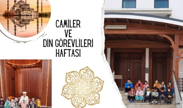 HENDEK RASİM PAŞA CAMİİ ÇOCUKLARIN SESLERİYLE YANKILANDI