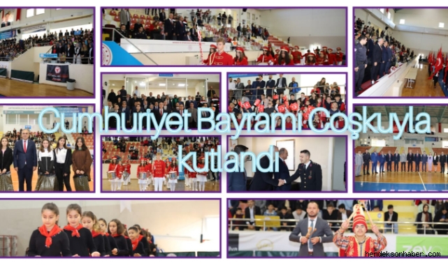 HENDEK'TE CUMHURİYET BAYRAMI COŞKUSU