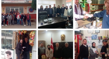 OSMANGAZİ MESLEKİ VE TEKNİK ANADOLU LİSESİ'NDEN AHİLİK HAFTASI ZİYARETLERİ