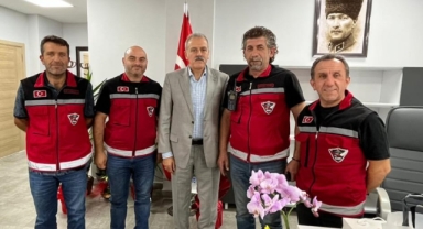 SAKE'DEN HENDEK EMNİYETE HAYIRLI OLSUN ZİYARETİ