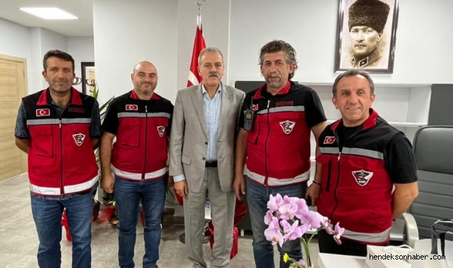 SAKE’DEN HENDEK EMNİYETE HAYIRLI OLSUN ZİYARETİ