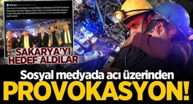 Sosyal medyada acı üzerinden provokasyon!