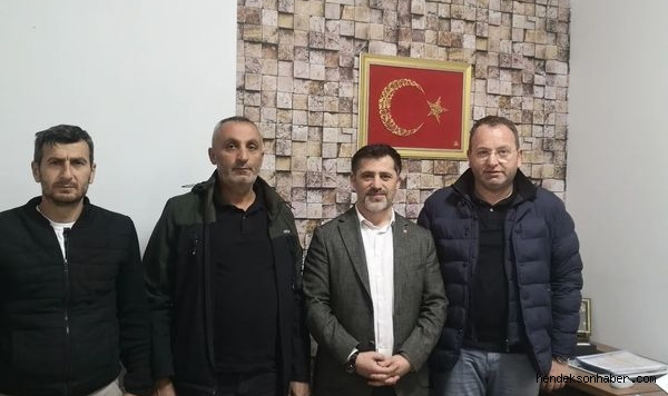 Dereköyspor’dan Ali Kemal  Sofu'ya Ziyaret