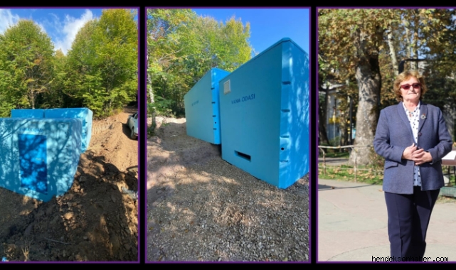 Hendek Hüseyinşeyh Mahalle Muhtarı Şükriye Tatarhan'dan Büyükşehir'e kesintisiz içmesuyu teşekkürü