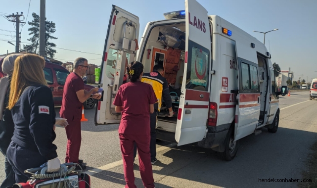 Hendek D 100'de Motosiklet Kazası 2 Ölü