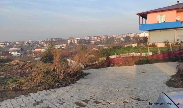 HENDEK TURANLAR MAHALLESİNDE KİLİTLİ PARKE YOL ÇALIŞMASI