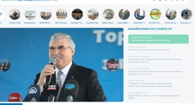 Sakarya Büyükşehir'in dünyaya açılan kapısı sakarya.bel.tr yenilendi